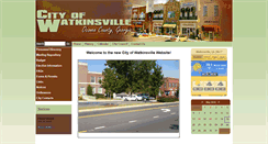 Desktop Screenshot of cityofwatkinsville.com