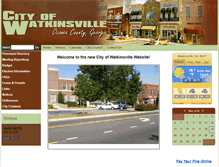 Tablet Screenshot of cityofwatkinsville.com